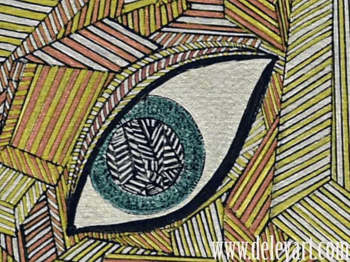 Raskolnikov eye close-up